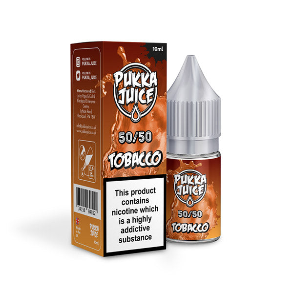 Pukka Juice Tobacco 10ml E-Liquid