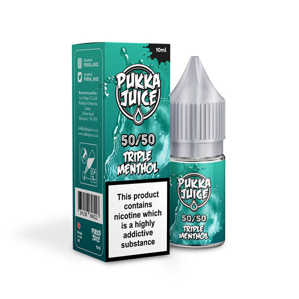 Pukka Juice Triple Menthol 10ml E-Liquid