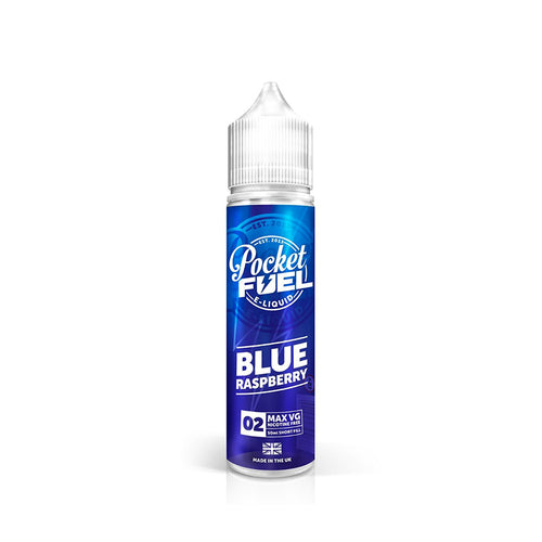 Pocket Fuel Blue Raspberry Short Fill E-Liquid 50ml