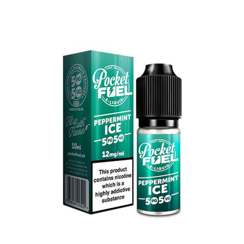 Pocket Fuel Peppermint Ice 50/50 E-Liquid