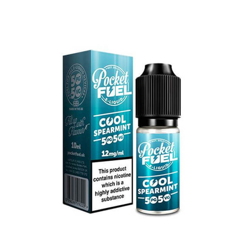 Pocket Fuel Cool Spearmint 50/50 E-Liquid