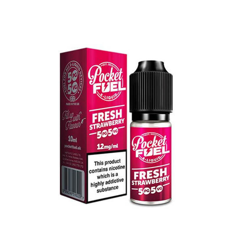 Pocket Fuel Fresh Strawberry 50/50 E-Liquid