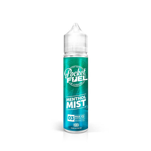 Pocket Fuel Menthol Mist Short Fill E-Liquid 50ml