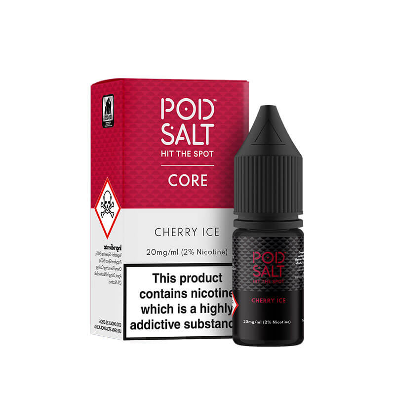 Pod Salt Core Cherry Ice 10ml Nic Salt E-Liquid