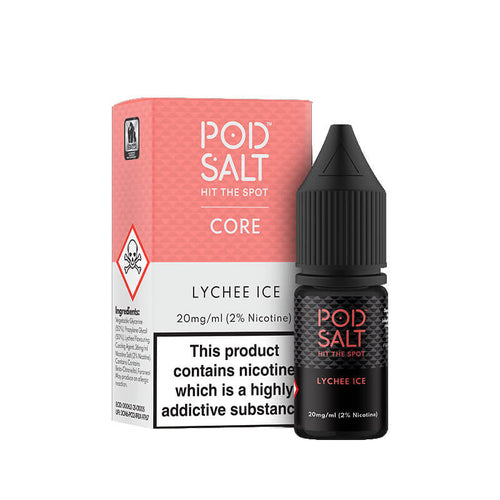 Pod Salt Core Lychee Ice 10ml Nic Salt E-Liquid