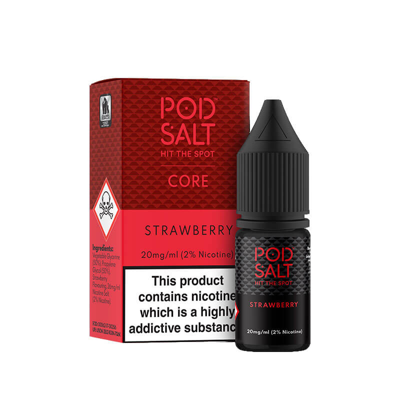 Pod Salt Core Strawberry Nic Salt E-Liquid