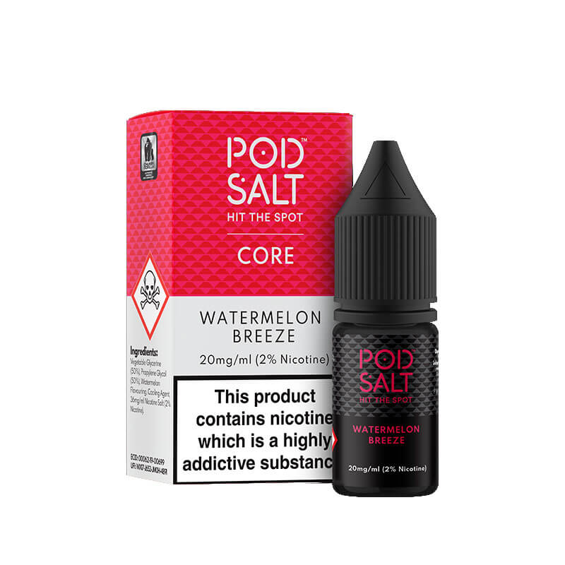 Pod Salt Core Watermelon Breeze Nic Salt E-Liquid