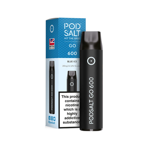 Pod Salt Go 600 Blue Ice 20mg Disposable Vape