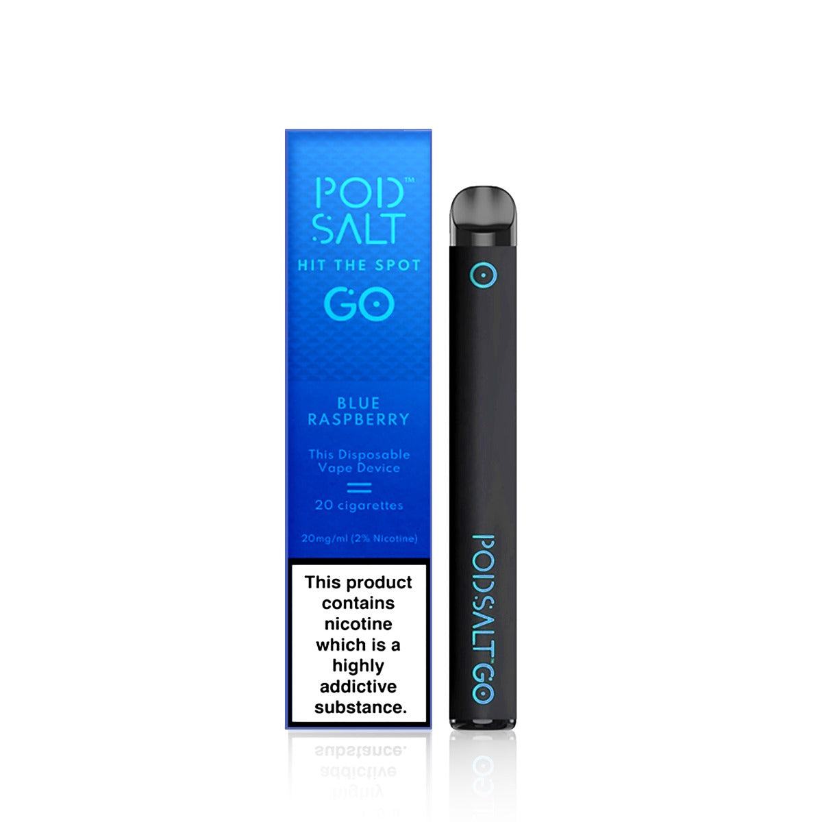 Pod Salt Go Disposable Blue Raspberry 2ml 20mg