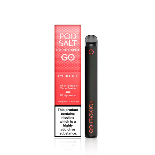 Pod Salt Go Disposable Lychee Ice 2ml 20mg