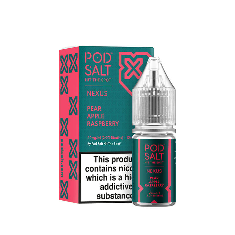 Pod Salt Nexus Pear Apple Raspberry Nic Salt E-Liquid 10ml