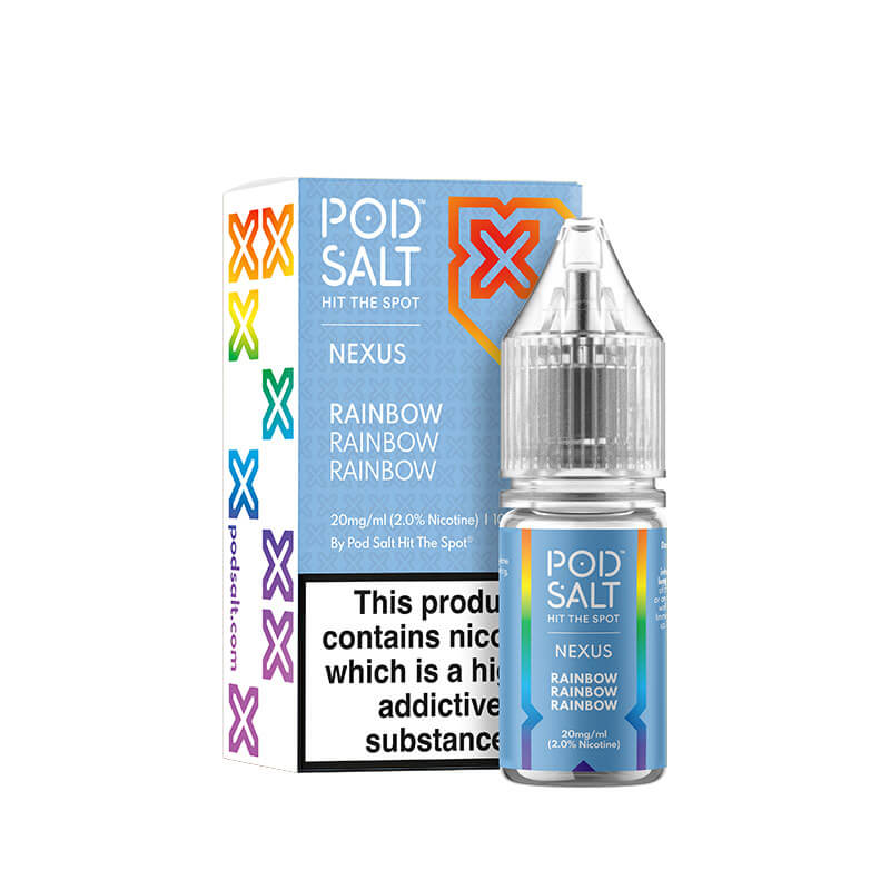 Pod Salt Nexus Rainbow Nic Salt E-Liquid 10ml