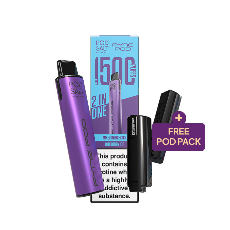 Pyne Pod 2in1 Prefilled Pod Vape Kit + Pack of Pods