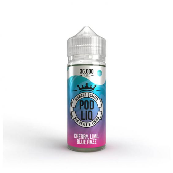 Riot Squad Pod Liq Cherry Lime Blue Razz 80ml Shortfill E-Liquid 