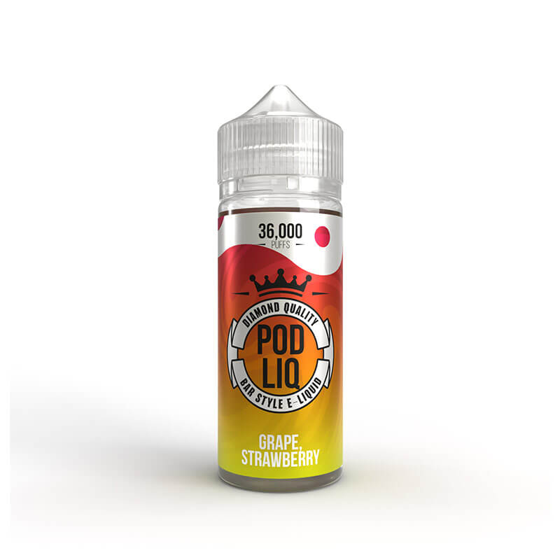 Riot Squad Pod Liq Grape Strawberry 80ml Shortfill E-Liquid