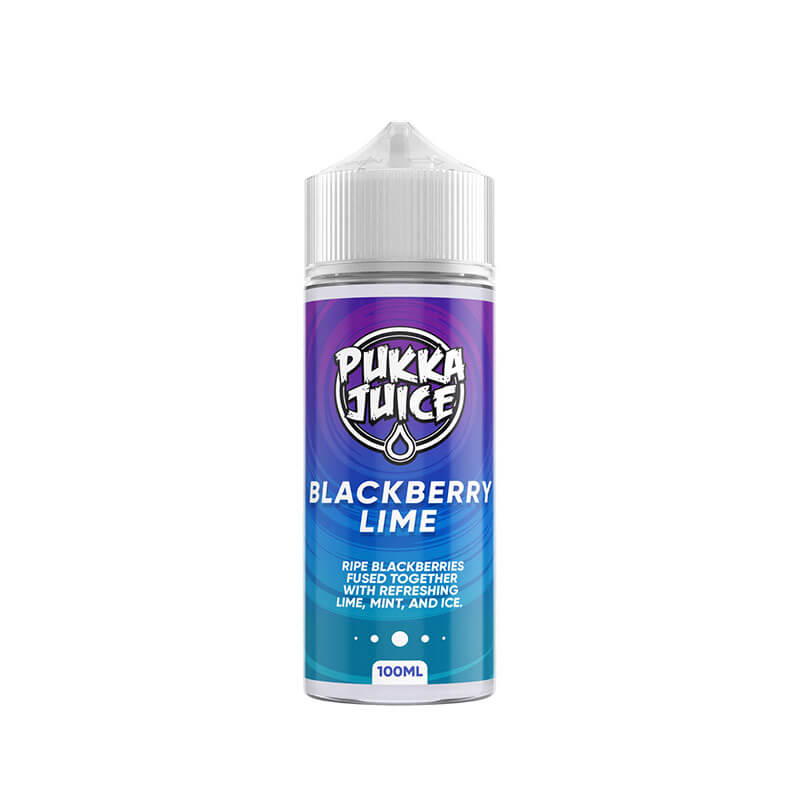 Pukka Juice Blackberry Lime 100ml Shortfill E-Liquid