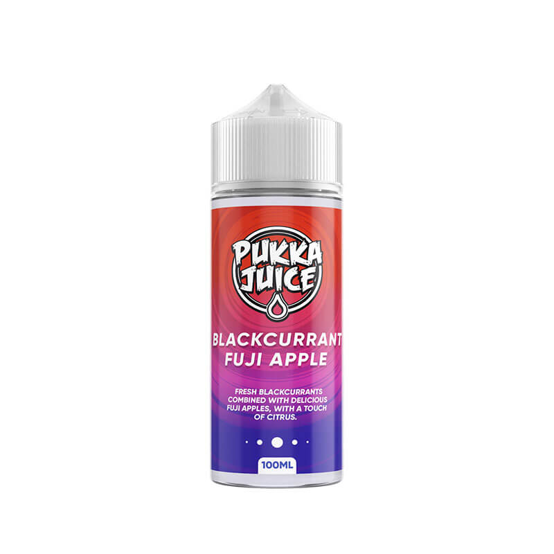 Pukka Juice Blackcurrant Fuji Apple 100ml Shortfill E-Liquid