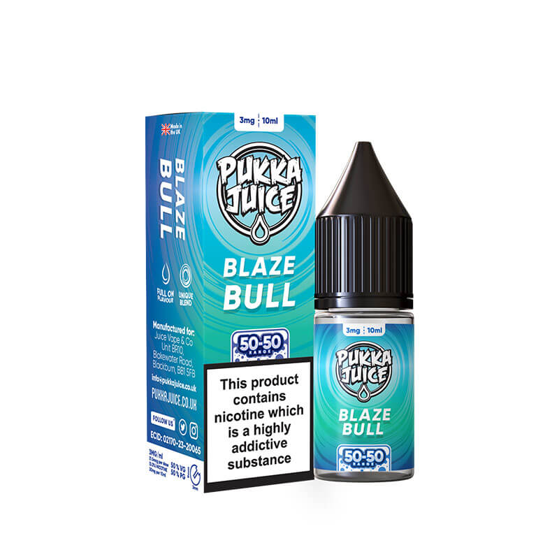 Pukka Juice Blaze Bull 10ml 50/50 E-Liquid