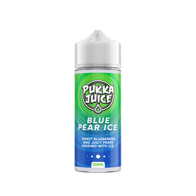 Pukka Juice Blue Pear Ice 100ml Shortfill E-Liquid