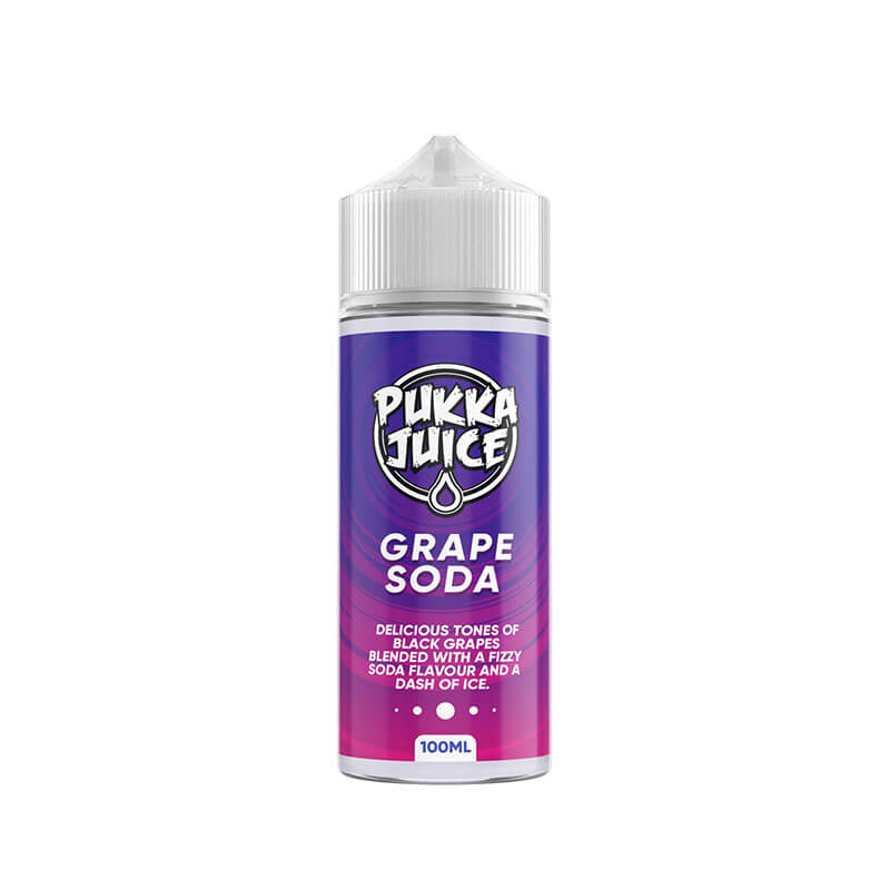 Pukka Juice Grape Soda 100ml Shortfill E-Liquid