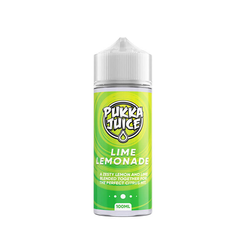 Pukka Juice Lime Lemonade 100ml Shortfill E-Liquid