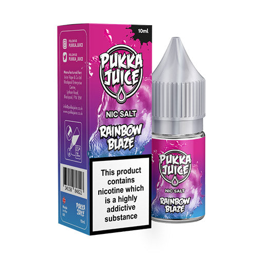 Pukka Juice Rainbow Blaze Nicotine Salt E-Liquid