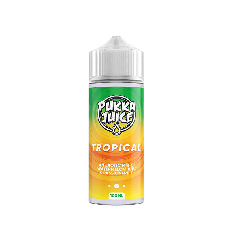 Pukka Juice Tropical 100ml Shortfill E-Liquid