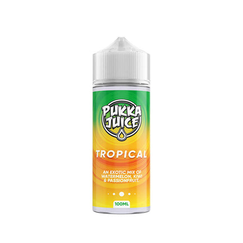 Pukka Juice Tropical 100ml Shortfill E-Liquid