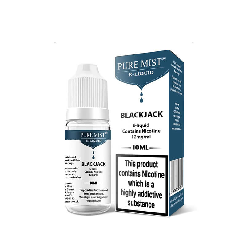 Pure Mist Blackjack 10ml E-Liquid