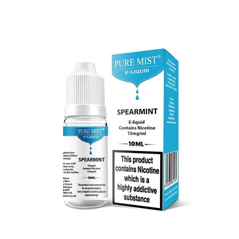 Pure Mist Spearmint 10ml E-Liquid