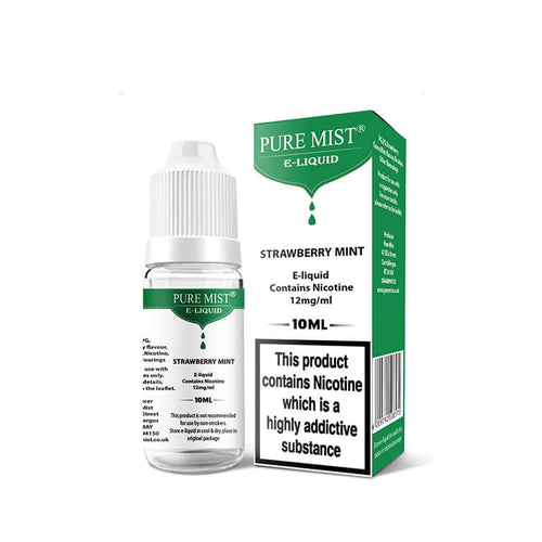 Pure Mist Strawberry Mint 10ml E-Liquid