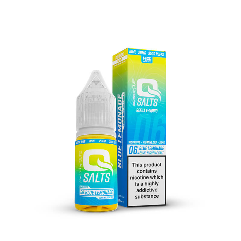 QSalts Blue lemonade 10ml Nic Salt E-Liquid