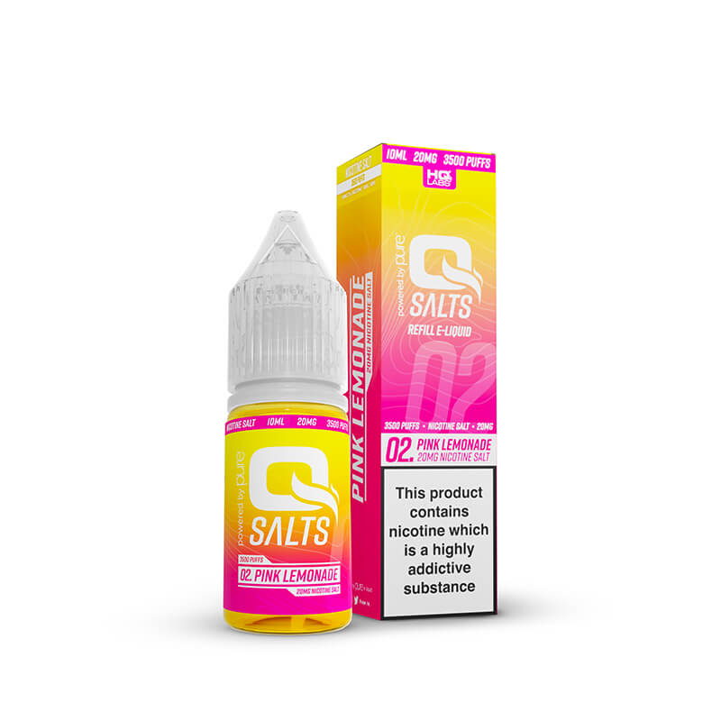 QSalts Pink Lemonade 10ml Nic Salt E-Liquid