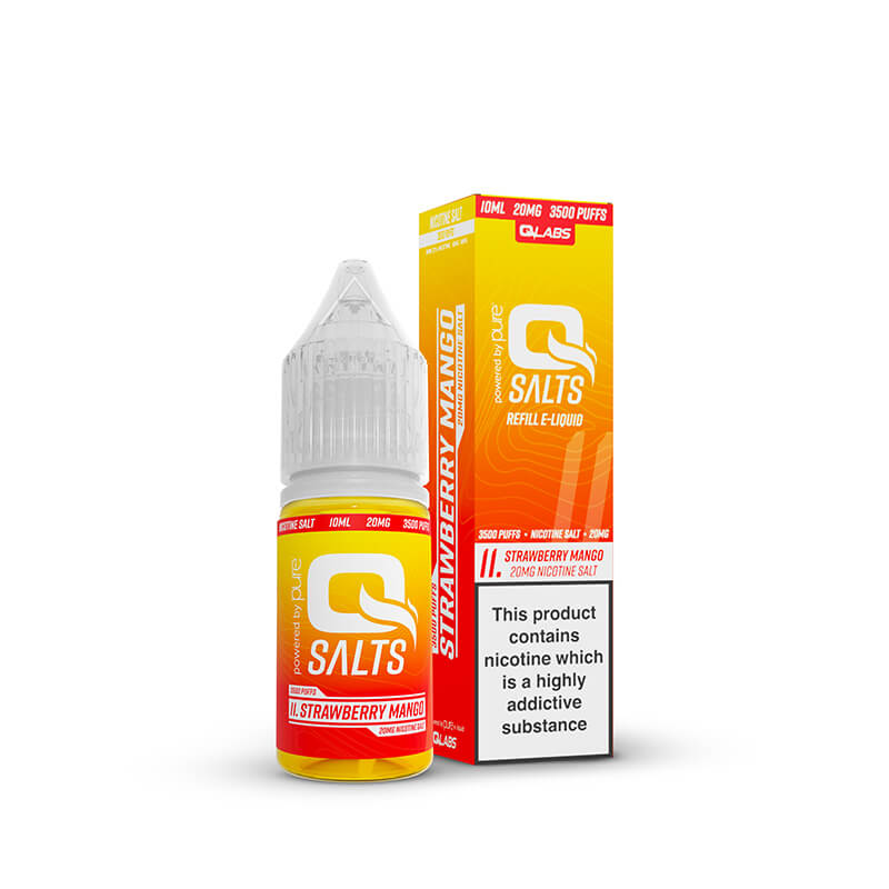 QSalts Strawberry Mango 10ml Nic Salt E-Liquid