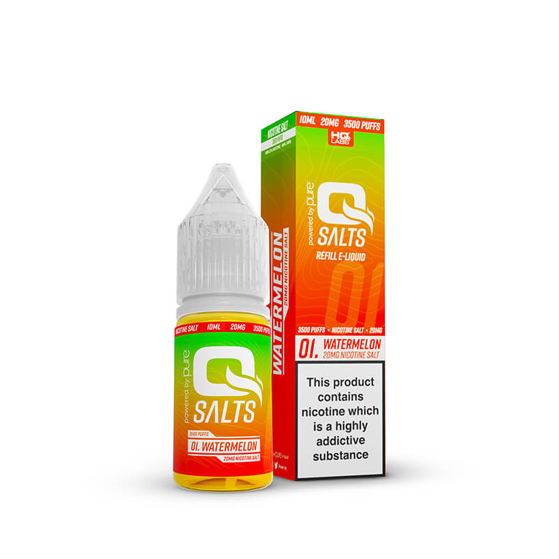 QSalts Watermelon 10ml Nic Salt E-Liquid