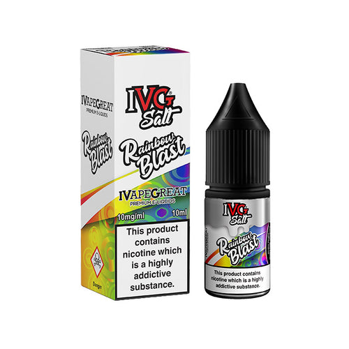 IVG  Rainbow Blast Nic Salts E-Liquid