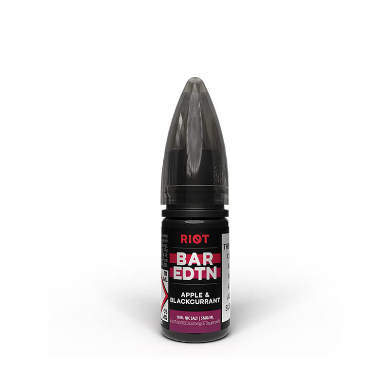 Riot Squad BAR EDTN Apple & Blackcurrant 10ml Nic Salt E-Liquid