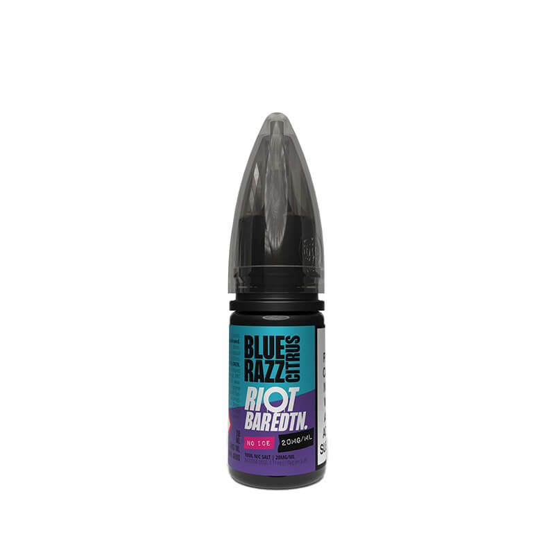 Riot Squad BAR EDTN Blue Razz Citrus No Ice 10ml Nic Salt E-Liquid