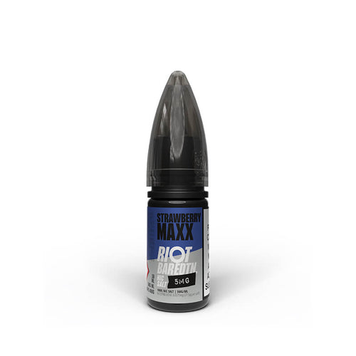 Riot Squad BAR EDTN Strawberry Maxx 10ml Nic Salt E-Liquid