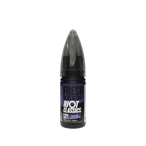 Riot Squad Fresh Blueberry Nic Salt E-Liquid