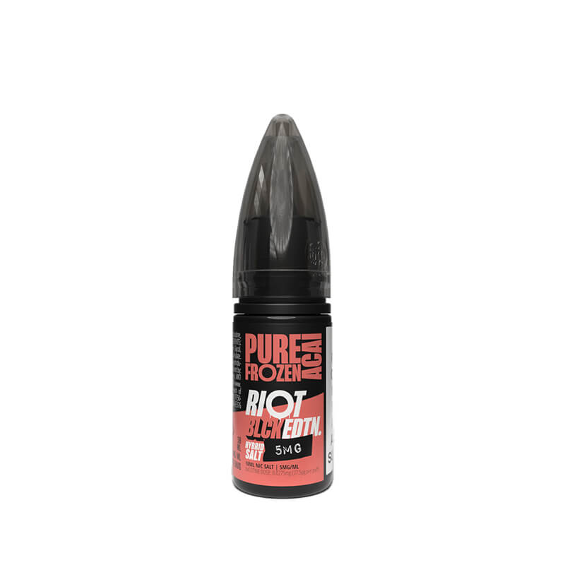 Riot Squad BLCK EDTN Pure Frozen Acai Nic Salt E-Liquid