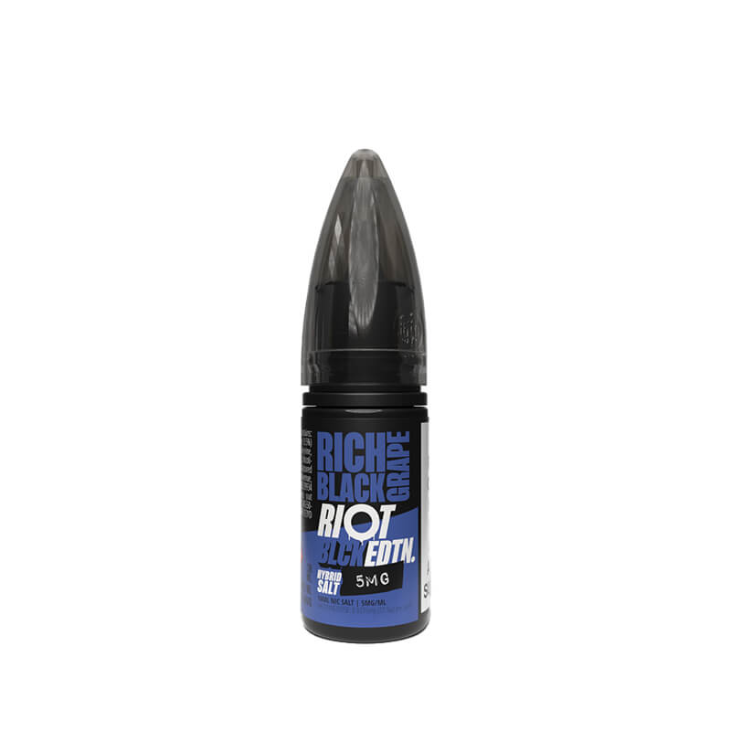 Riot Squad BLCK EDTN Rich Black Grape Nic Salt E-Liquid