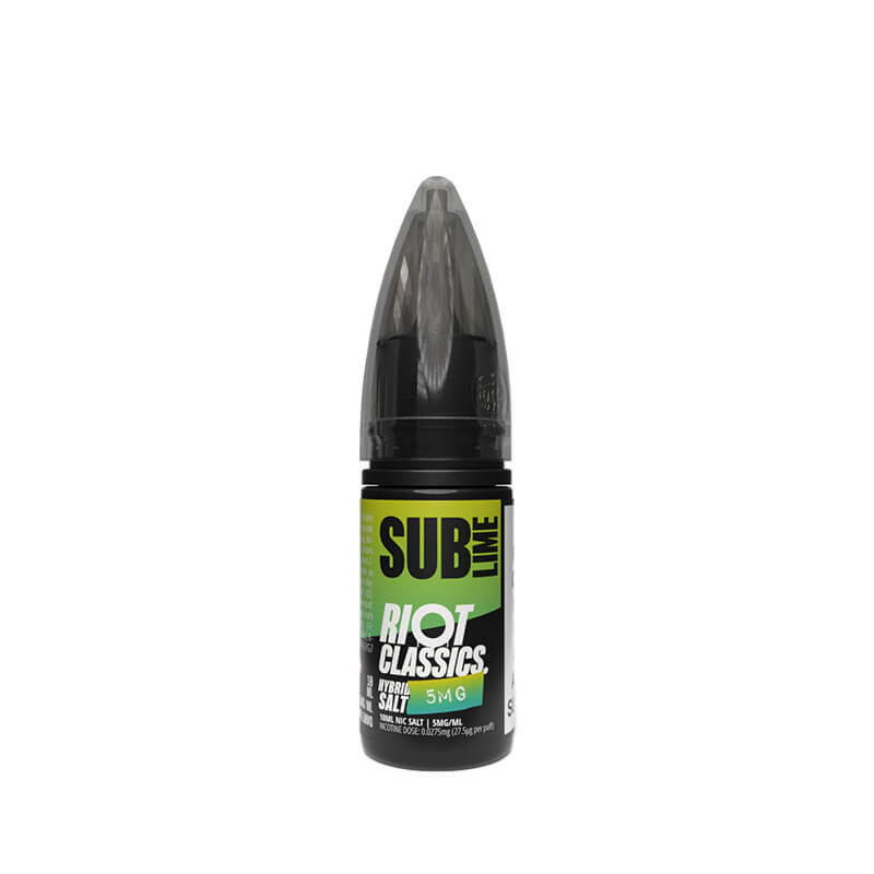 Riot Squad Sub Lime Nic Salt E-Liquid 10ml