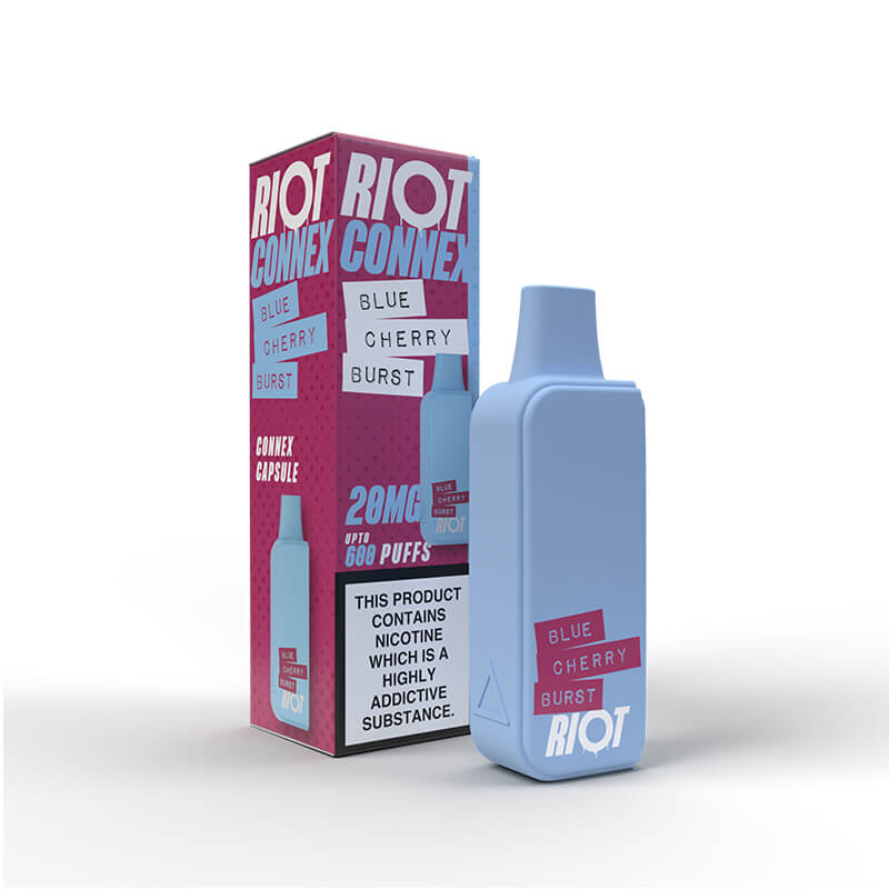 Riot Squad Connex Blue Cherry Burst Prefilled Vape Pod - 1PK