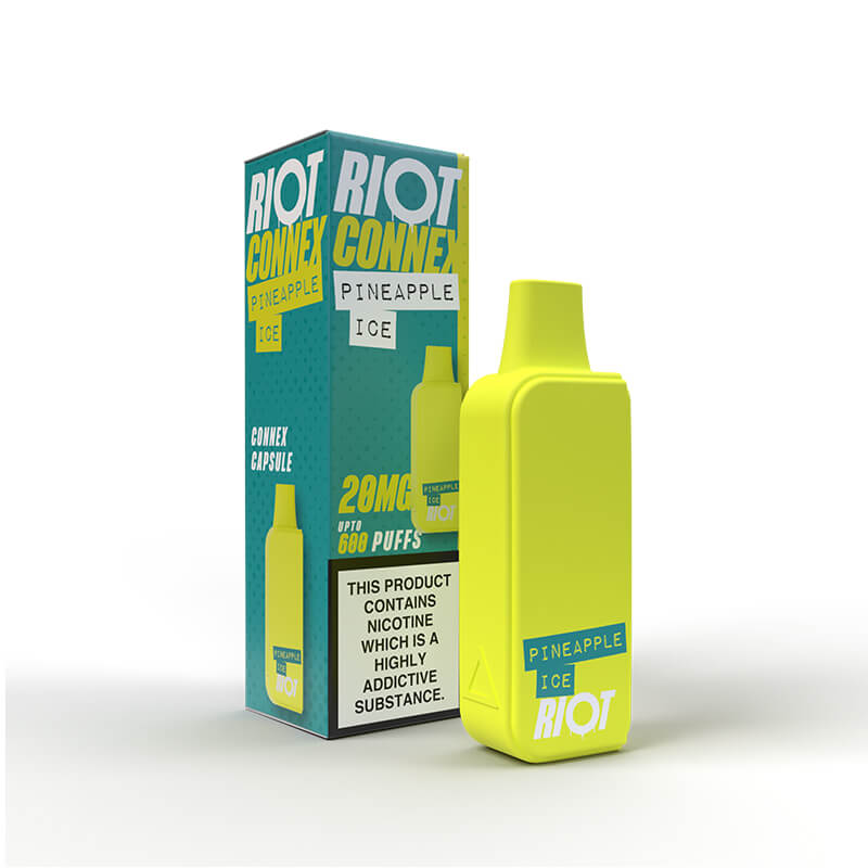 Riot Squad Connex Pineapple Ice Prefilled Vape Pod - 1PK