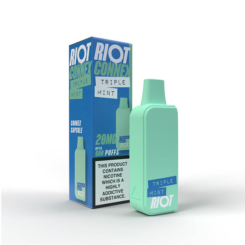 Riot Squad Connex Triple Mint Prefilled Vape Pod - 1PK