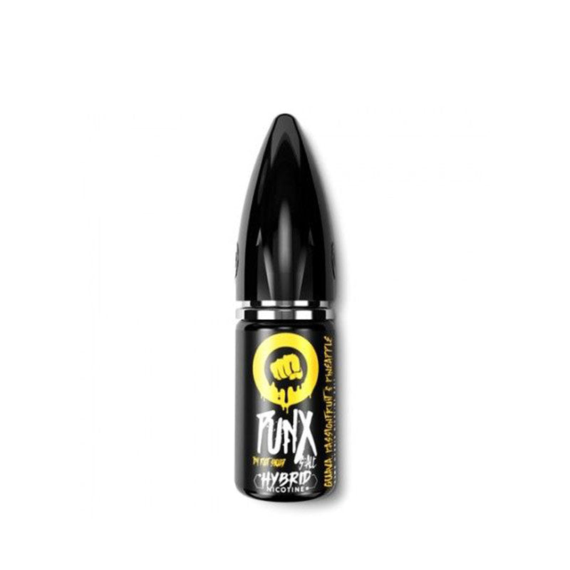 Riot Squad Punx Guava, Passion Fruit & Pineapple Nicsalt E-Liquid 10ml