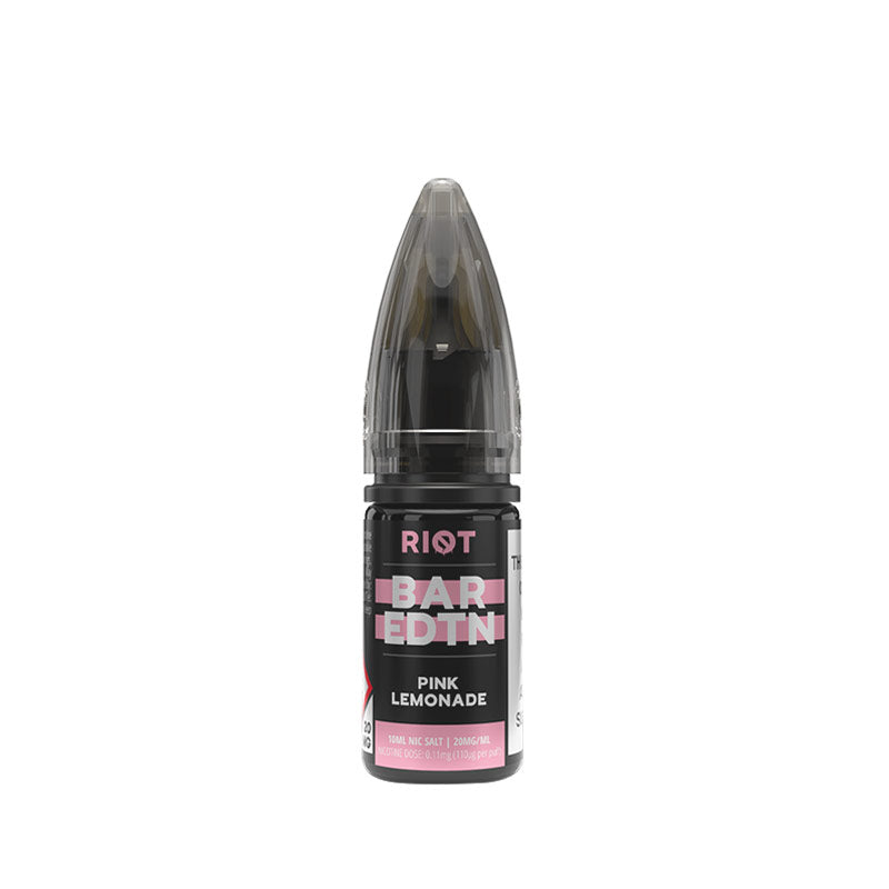 Riot Squad BAR EDTN Pink Lemonade 10ml Nic Salt E-Liquid