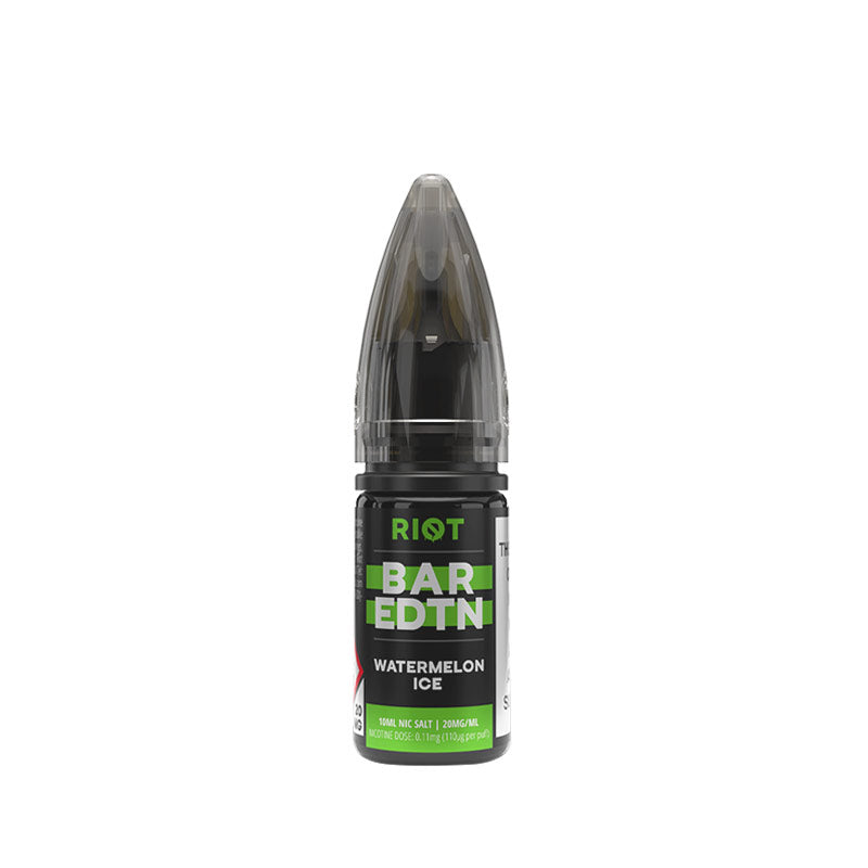 Riot Squad BAR EDTN Watermelon Ice 10ml Nic Salt E-Liquid