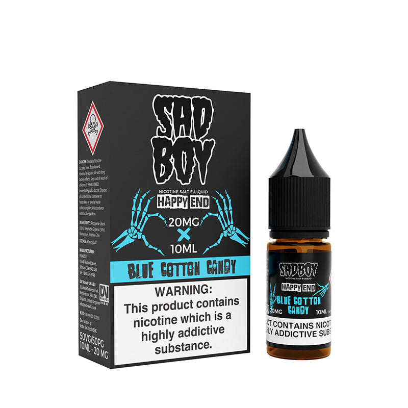 Sadboy Blue Cotton Candy 10ml Nic Salt E-Liquid